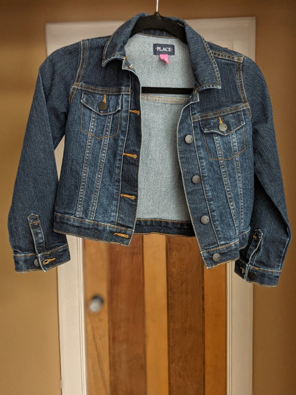 The Children's Place Girls Denim Jacket Size 7/8